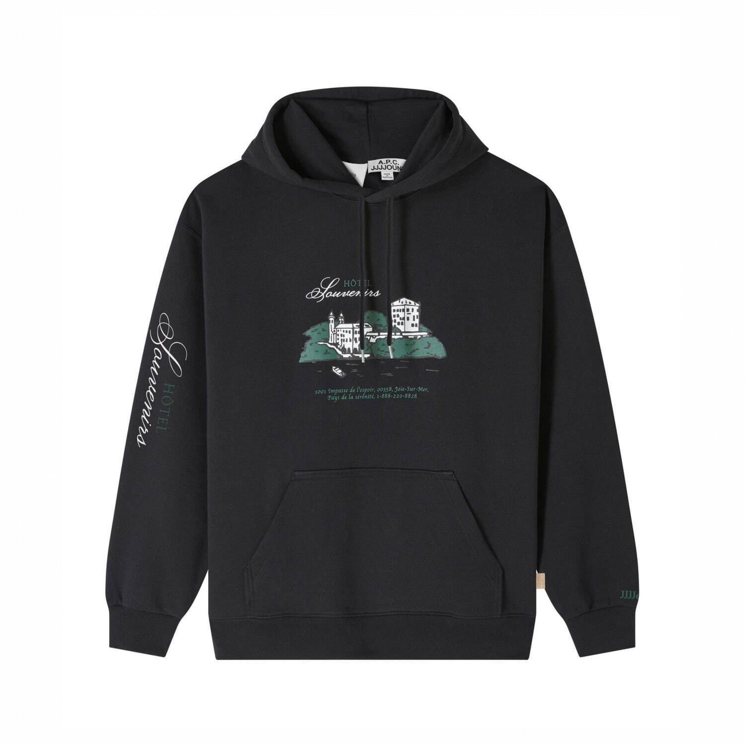 A.P.C×ジョウンド“架空のホテル”描いたスウェットやトートバッグ