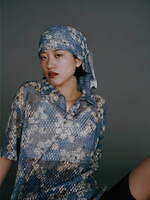 アメリ×ケイタ マルヤマ、“花々”の総柄シャツや刺繍を散りばめたワンピース｜写真8