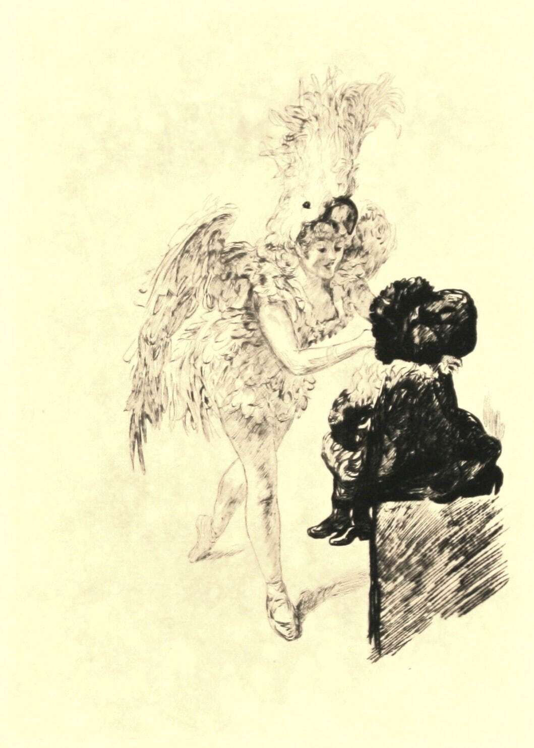 ポール・ルヌアール 《ドルリー・レーン劇場の子ども達》より「最後の手直し」