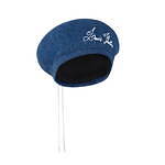 ルイ・ヴィトン24年夏メンズ新作、マリン風のデニムベレー帽や手書き風ロゴのセーラーハット｜写真1