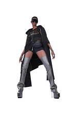 チャンピオン×リック・オウエンス、“五芒星”ロゴ入りスウェットシャツやジャンボウィンドブレーカー｜写真22