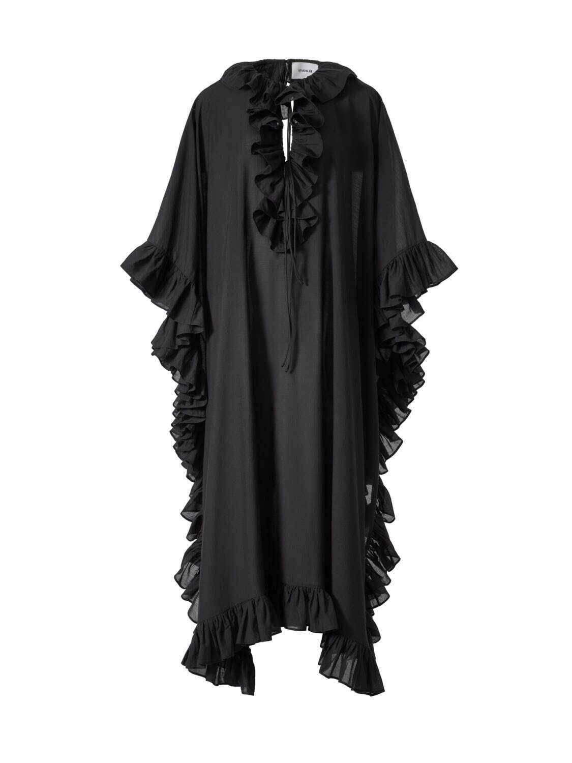 「ラッフルカフタンドレス」14,999円