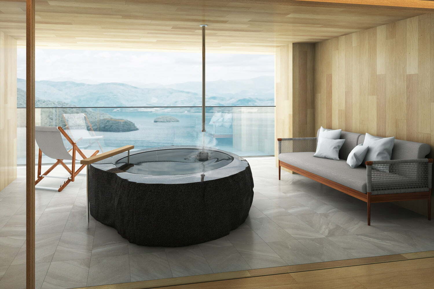 北海道｜北海道・洞爺湖にホテル「BOUROU LAKE TOYA」誕生、全室にレイクビューの展望風呂完備