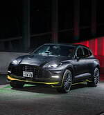 アストンマーティン「DBX707」日本限定SUV、“ネオン輝く高速道路”着想ブラック×ライムグリーン｜写真30