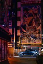 アストンマーティン「DBX707」日本限定SUV、“ネオン輝く高速道路”着想ブラック×ライムグリーン｜写真8