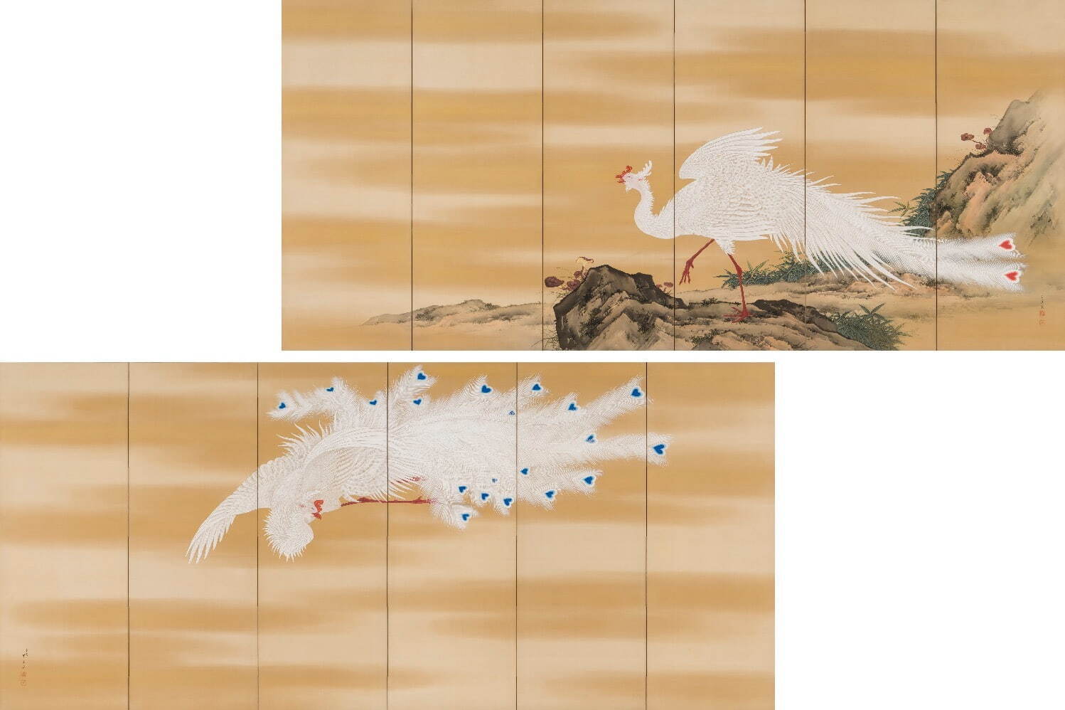 企画展「嵯峨嵐山かちょうえん」嵯峨嵐山文華館で - “鴨や鷺から