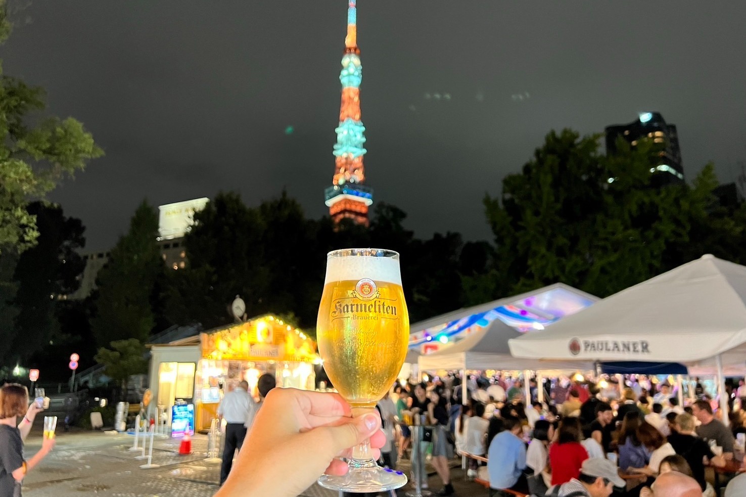 カルチャーフェス(海外の文化やグルメを紹介)｜「オクトーバーフェストin芝公園」12メーカーのドイツビール＆グルメが集結、ダンベル型ジョッキなど