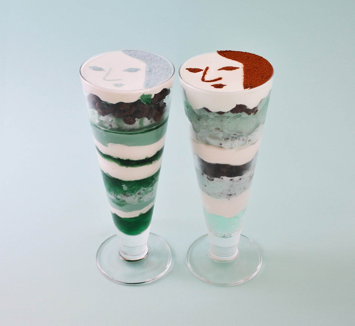 よーじや(Yojiya) スースー！チョコミントパフェ｜写真4