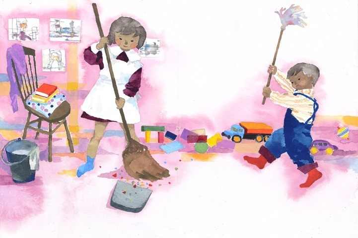 水彩画｜絵本画家・いわさきちひろの展覧会が東京・練馬で、“あそぶ子ども”描いた水彩画など作品集結
