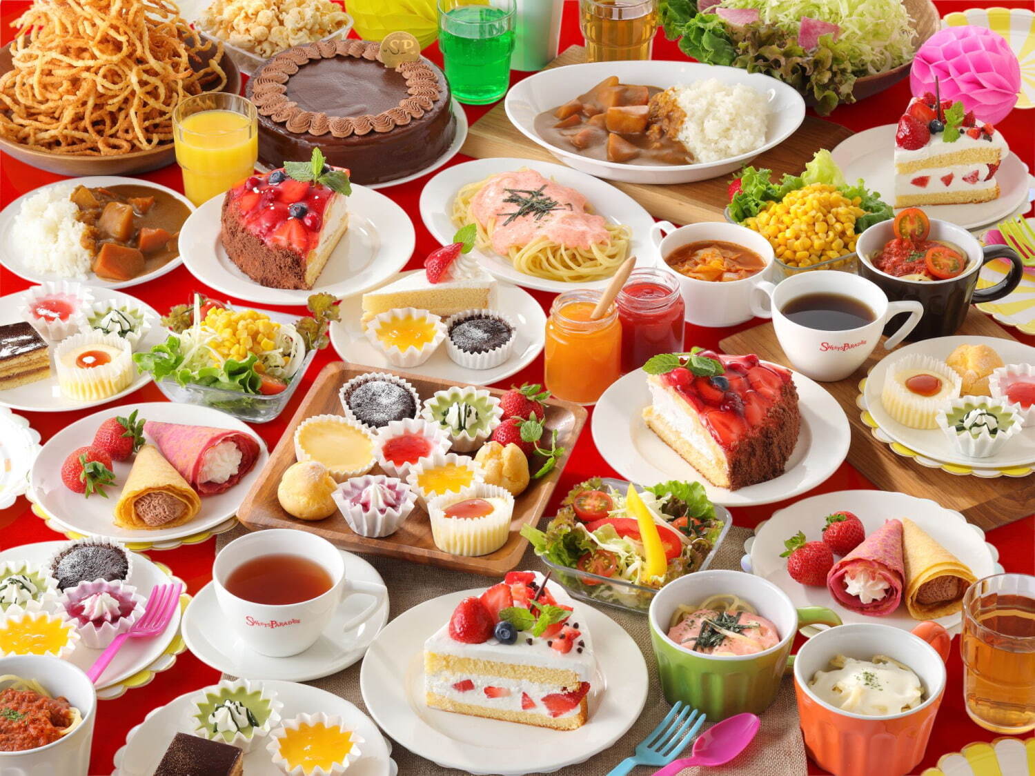 スイーツパラダイス「鉾田市産メロン＆マンゴー食べ放題」メロンの限定タルトなどスイーツも｜写真1