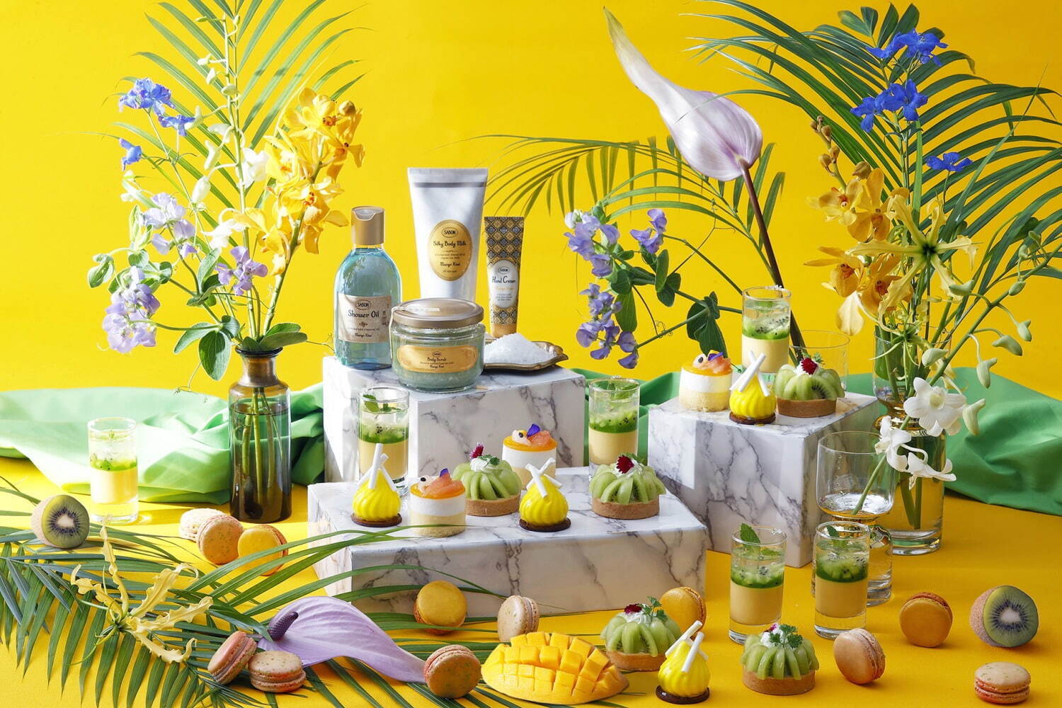 ホテル インターコンチネンタル 東京ベイ×SABON、マンゴー＆キウイが主役の限定アフタヌーンティー｜写真13