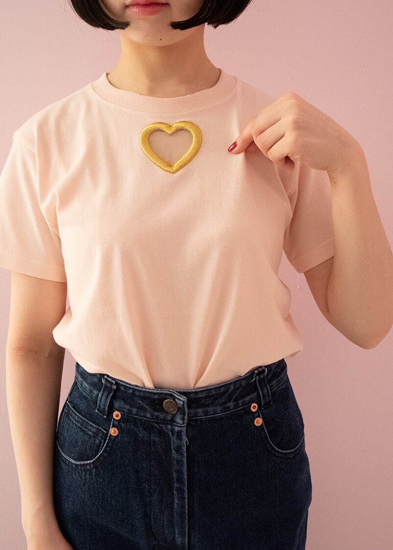 キワンダキワンダのウィメンズTシャツオーダー会、“リボン”や“ハートマーク”の刺繍で｜写真13