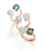 ポメラート24年夏ジュエリー、“煌びやかなダイヤモンド”とブルートパーズのリング＆イヤリングなど｜写真1