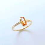 トモコ フルサワ ジュエリー、“重ね付け風”イヤーカフの新作や煌めくカラーストーン×ゴールドリング｜写真6