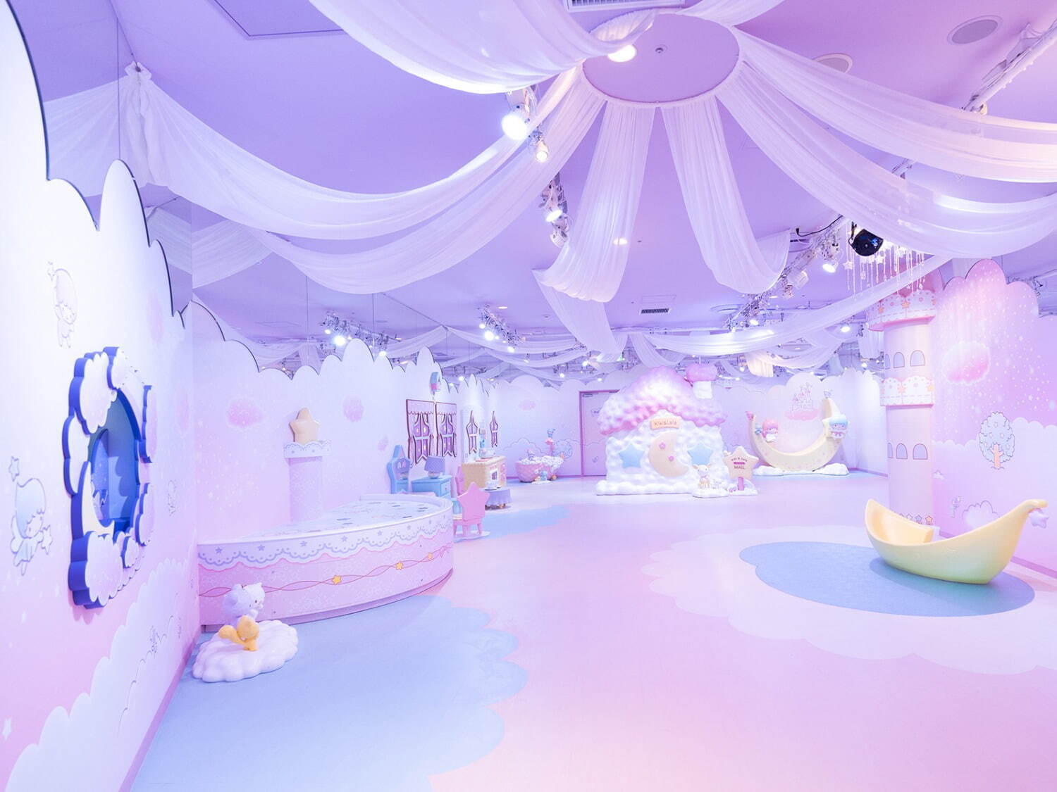 サンリオピューロランドの七夕イベント、キキ＆ララのイルミネーションやマイメロディの限定ロールケーキ｜写真2