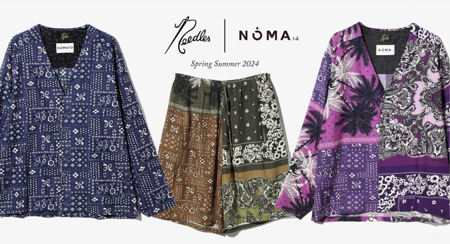 NEEDLES〉 x 〈NOMA t.d.〉RELEASING on 4.24 | NEPENTHES