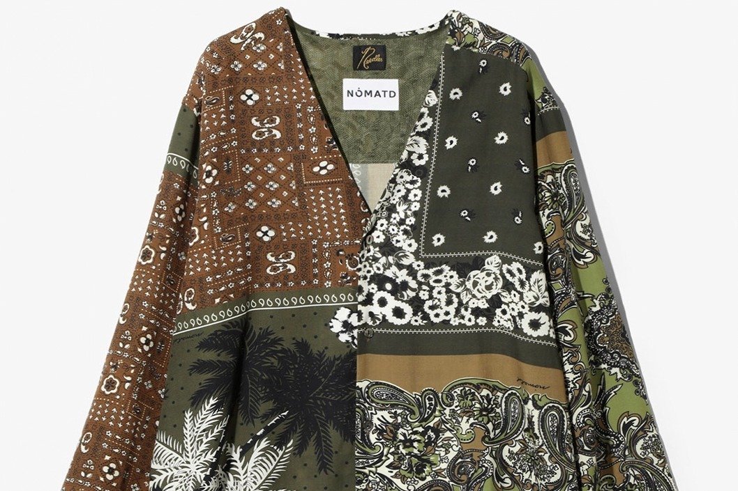 Stussy × NOMA T.D. 働か シルク スカーフ バンダナ Stussy × NOMA T.D. 働か シルク スカーフ バンダナ