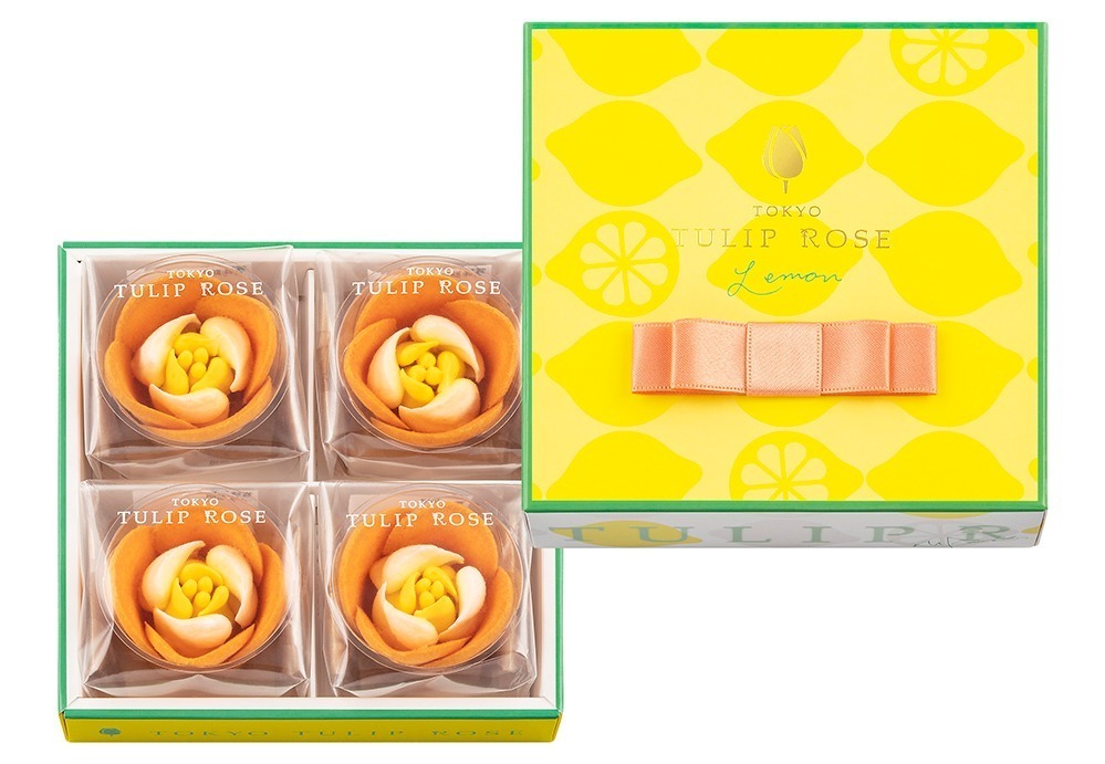 「チューリップローズ レモン」4個入 972円