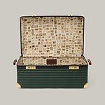 リモワ×エメ レオン ドレのスーツケース、古代ギリシャ“切手モチーフ”ライニングや限定レザーハンドル｜写真2