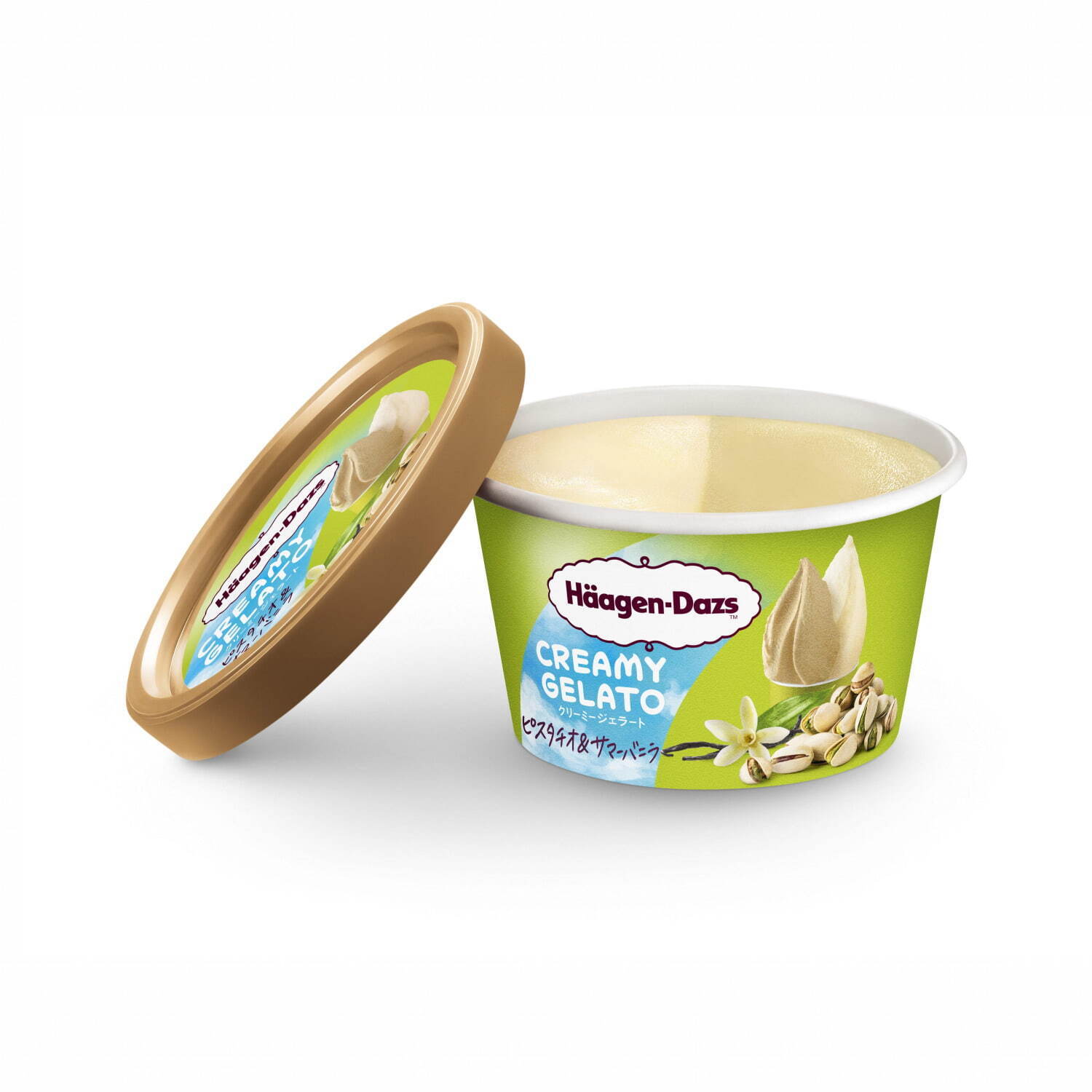 ハーゲンダッツ(Häagen-Dazs) 贅沢ぶどう ピスタチオ＆サマーバニラ｜写真2
