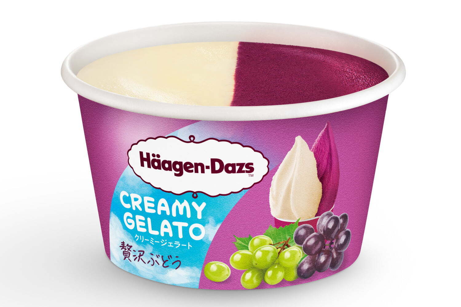 ハーゲンダッツのクリーミー ジェラートに24年夏限定「贅沢ぶどう」「ピスタチオ＆サマーバニラ」