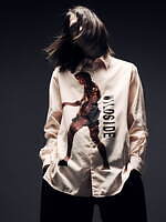 ワイルドサイド ヨウジヤマモト、“フランケンシュタイン＆地底怪獣”スカジャンやトートバッグ｜写真15