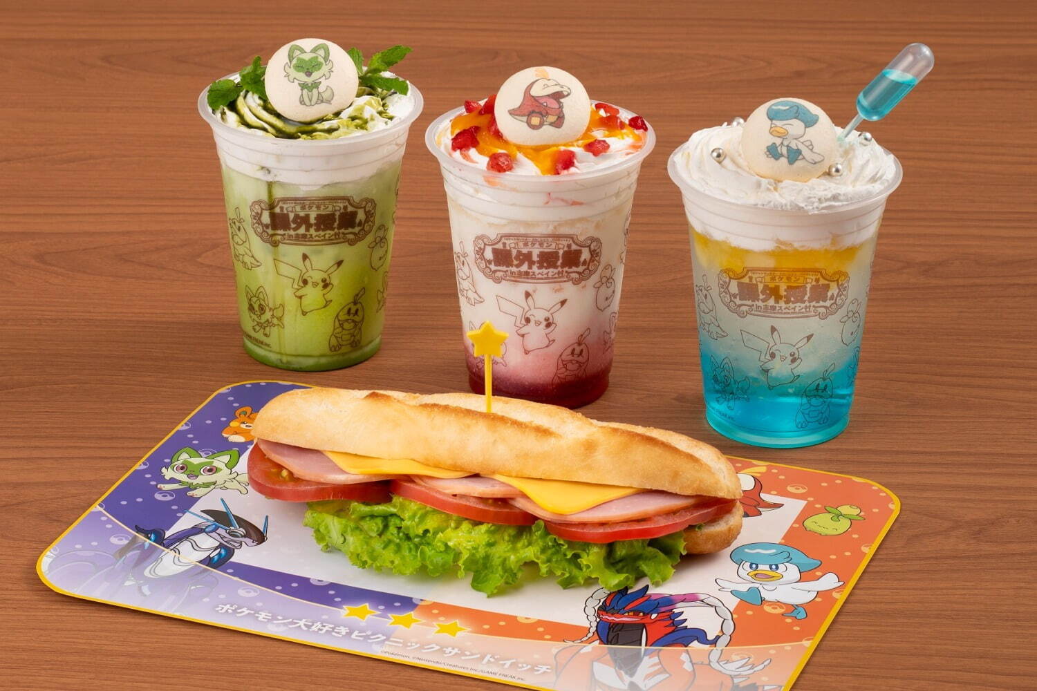 三重・志摩スペイン村「ポケモン」イベント開催へ、ピカチュウやニャオハ着想スイーツ＆ドリンクも｜写真4