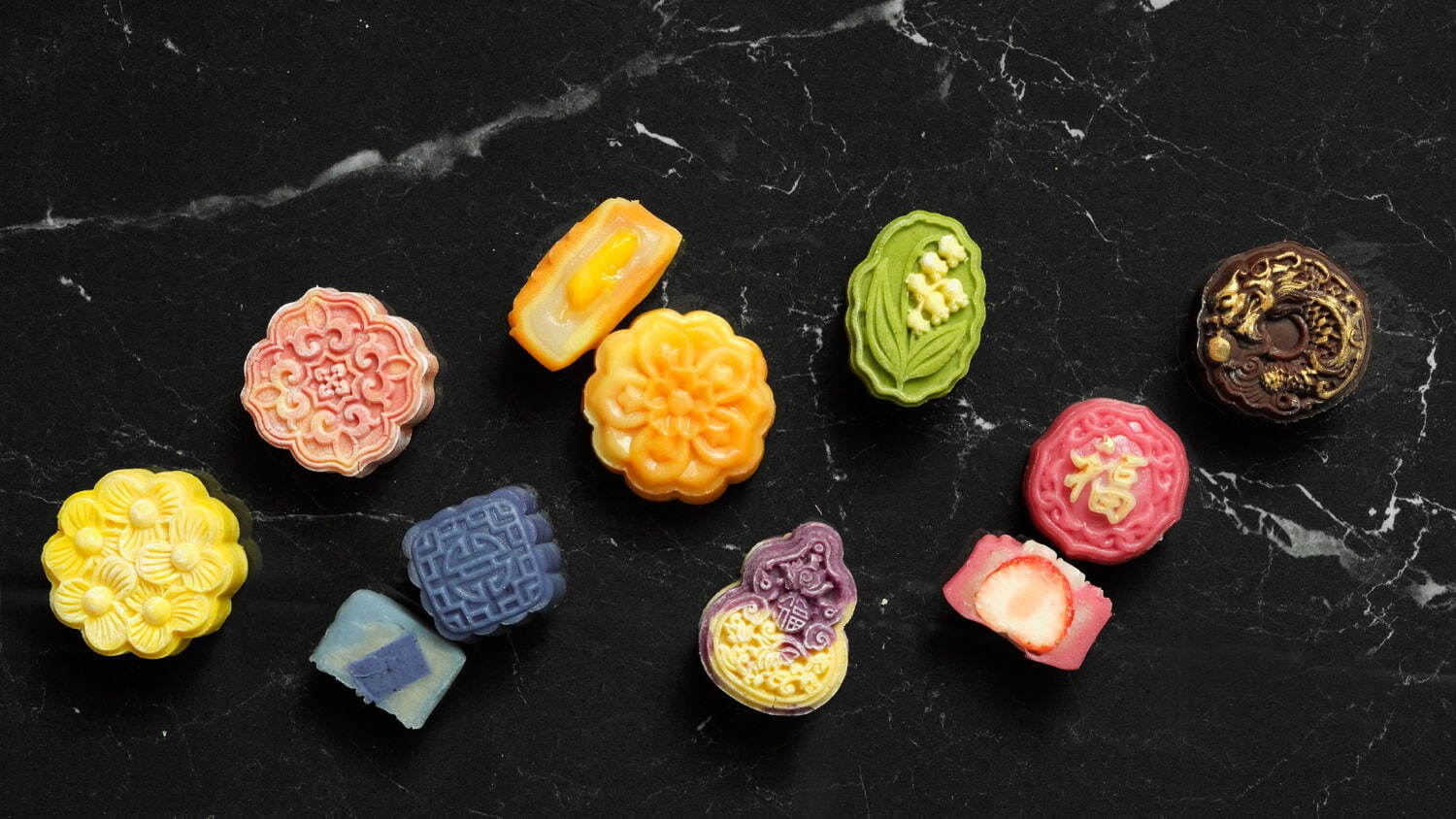 中国の伝統焼き菓子「生月餅」専門店が仙台に - “生食感”新感覚スイーツ、バラ型ムーンケーキも｜写真1