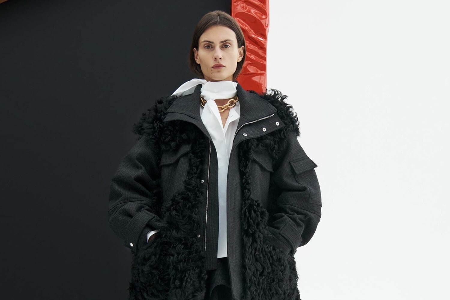 プラン シー 2024-25年秋冬コレクション - アルベルト・ブッリの作品にインスパイア