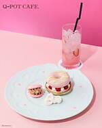 Q-pot CAFE.24年夏限定、“爽やかチョコミント＆甘酸っぱいストロベリー”アフタヌーンティー｜写真14