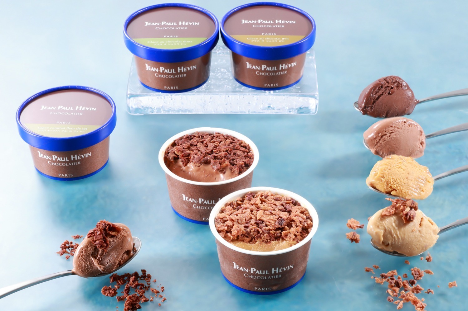 ジャン＝ポール・エヴァン24年夏スイーツ、サクサク食感“クルスティヤン”入りチョコレートアイスなど