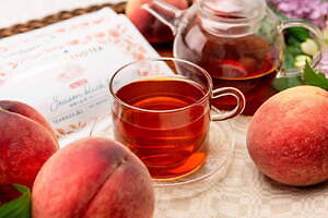 キル フェ ボンの限定ブレンドティー「季節の紅茶〜桃のブレンド〜」みずみずしい桃の香りを再現 | キル フェ ボン