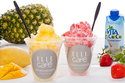 リアーナ｜エル カフェからココナッツウォーター「ビタココ」を使った夏季限定かき氷登場！