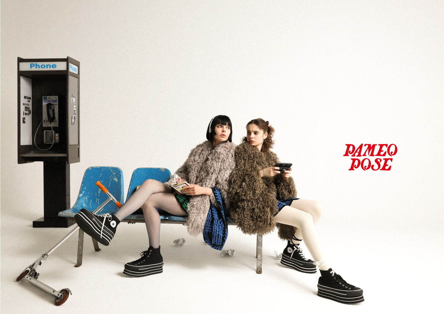 PAMEO POSE　2つ新品未使用 パメオポーズ PAMEO POSE Justice Top （ブルー） -ファッション