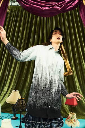 ハザマ(ha | za | ma) 2024-25年秋冬ウィメンズ&メンズコレクション  - 写真12