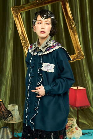 ハザマ(ha | za | ma) 2024-25年秋冬ウィメンズ&メンズコレクション  - 写真40