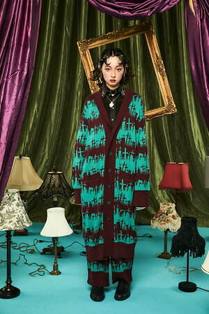 ハザマ(ha | za | ma) 2024-25年秋冬ウィメンズ&メンズコレクション  - 写真48