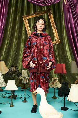 ハザマ(ha | za | ma) 2024-25年秋冬ウィメンズ&メンズコレクション  - 写真49