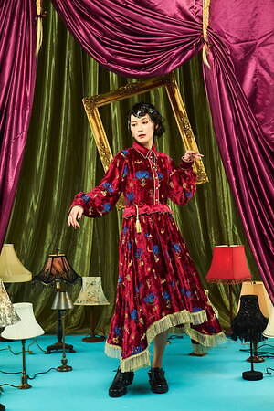 ハザマ(ha | za | ma) 2024-25年秋冬ウィメンズ&メンズコレクション  - 写真52