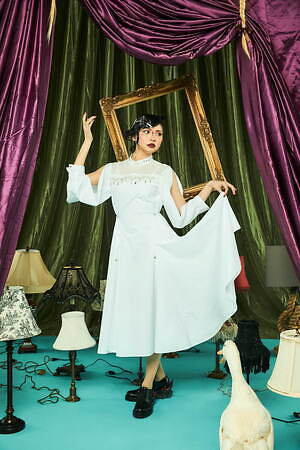 ハザマ(ha | za | ma) 2024-25年秋冬ウィメンズ&メンズコレクション  - 写真67