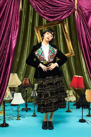 ハザマ(ha | za | ma) 2024-25年秋冬ウィメンズ&メンズコレクション  - 写真70