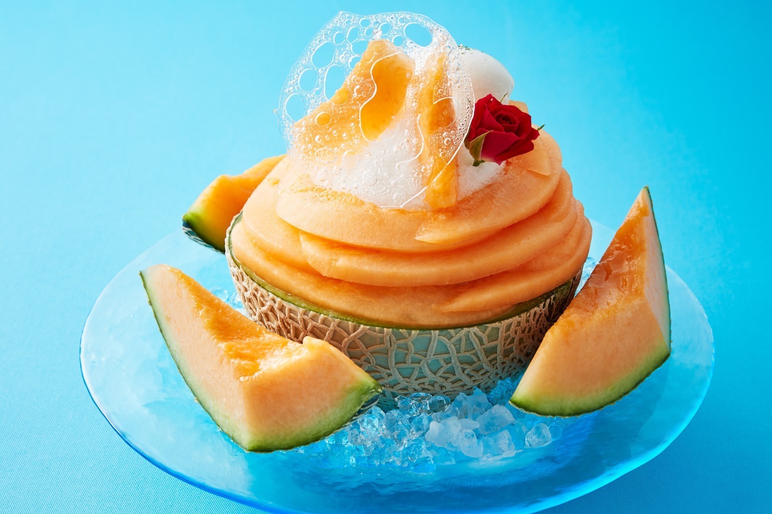 ミルク氷×メロンや1/2個のパイナップルかき氷など、ホテル日航大阪・ホテル日航プリンセス京都から