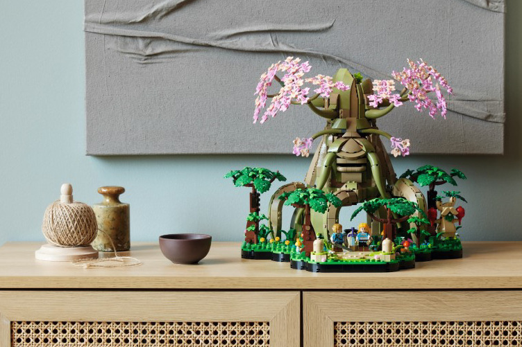 ゲーム｜大人レゴ「ゼルダの伝説」2つのバージョンにアレンジ可能な“デクの樹”、マスターソードやリンクの家