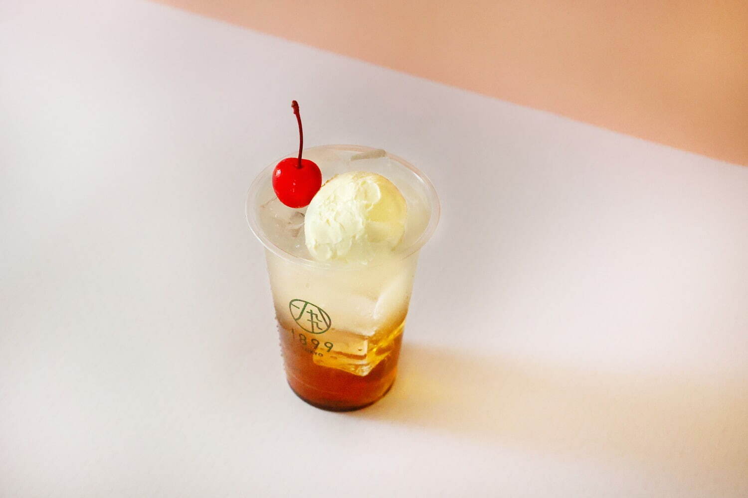 日本茶で作る「日本茶クリームソーダ」抹茶・ほうじ茶・和紅茶の3種、ミルクアイス＆サクランボを浮かべて｜写真6