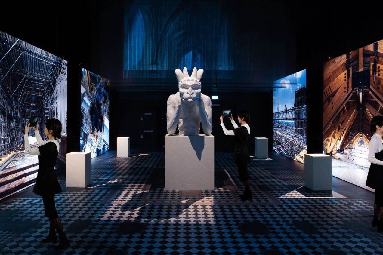 世界遺産｜「パリ・ノートルダム大聖堂展」日本科学未来館で、タブレットで“歴史的の旅”楽しむ体験型展覧会