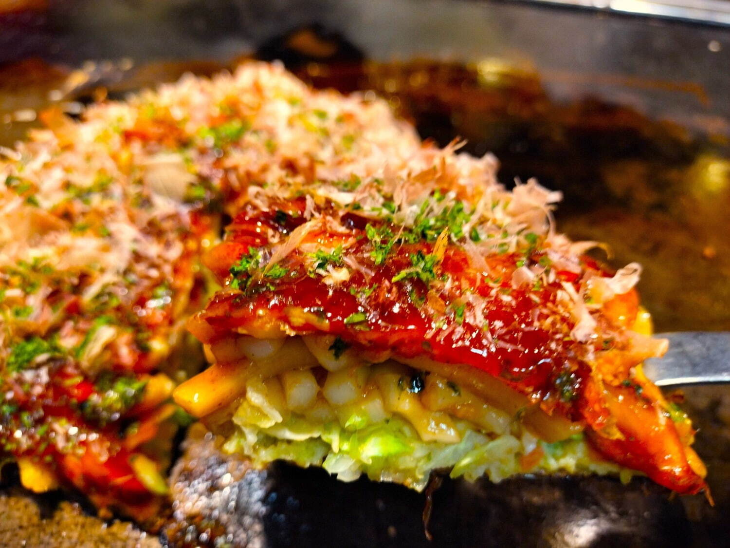 味乃家「味乃家ミックス うどんモダン焼」1,674円※伊勢丹新宿店限定