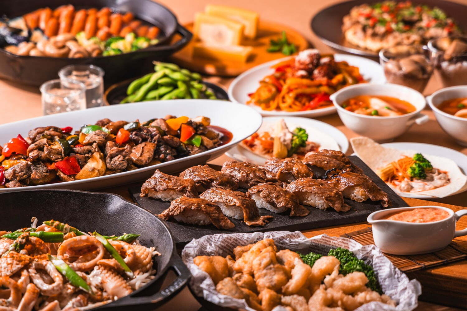 ビール｜阪急・大阪梅田駅「阪急トップビアガーデン」“時間無制限”で楽しむ料理＆ビールなどの食べ飲み放題