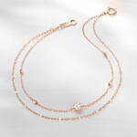 4℃の24年夏ジュエリー、“夏空の虹”着想の7色に煌めくネックレスやブルートパーズのブレスレット｜写真6