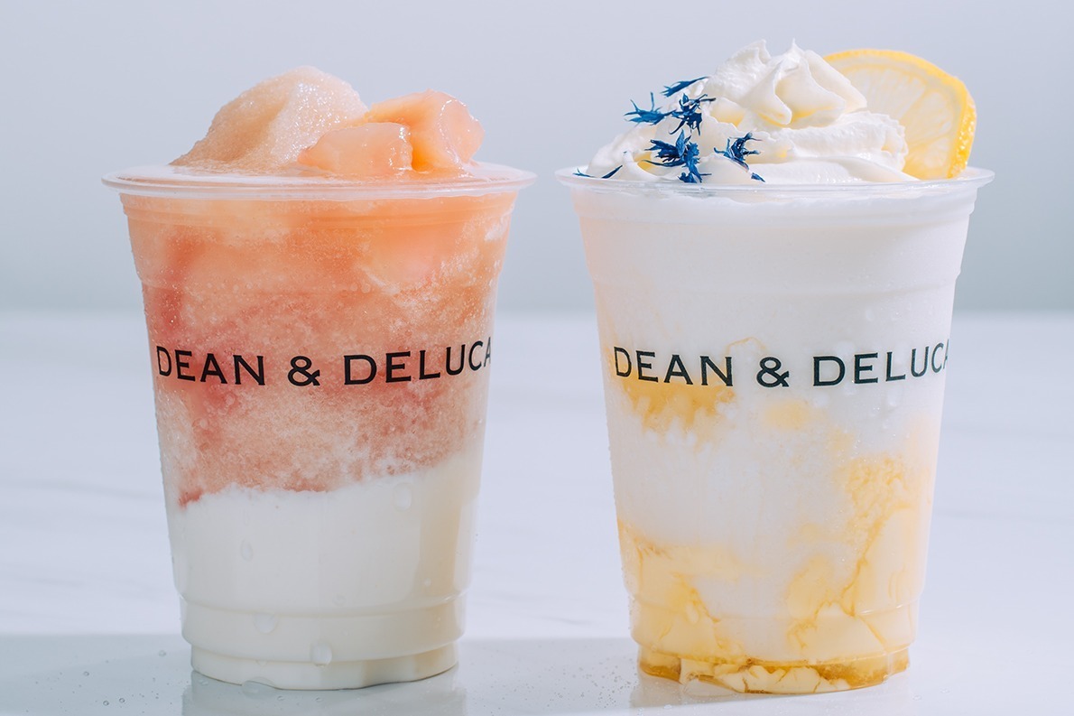 ディーン＆デルーカ24年夏“ローズヒップ香る”白桃×パンナコッタのフラッペ、ハニーレモンのフラッペも