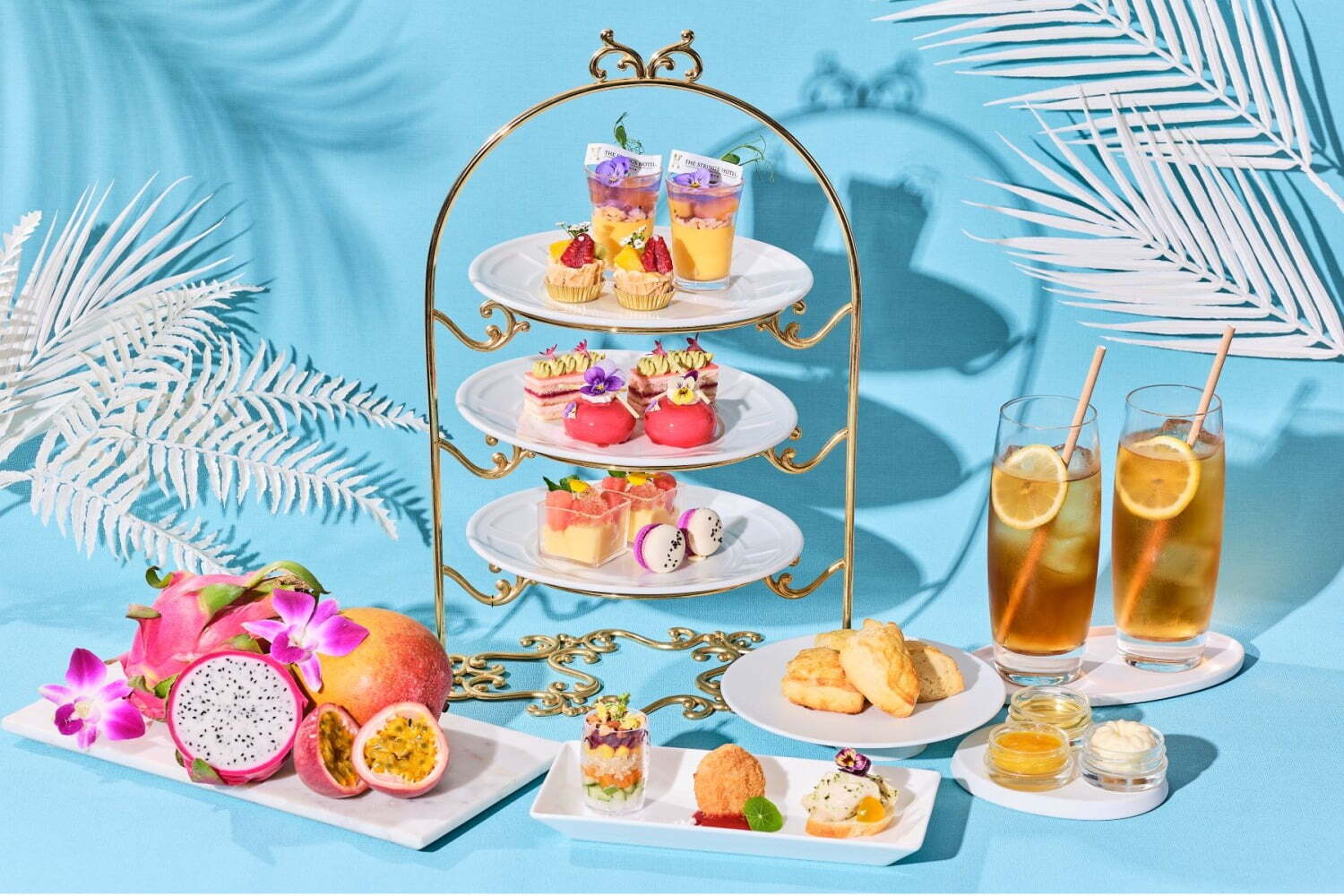 フルーツタルト｜“マンゴー＆グァバ”など夏フルーツが主役のアフタヌーンティー、ストリングスホテル 名古屋で